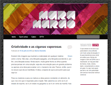 Tablet Screenshot of maramarao.espm.br